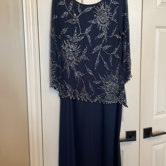 J Kara beaded formal gown - Picture 8 of 9